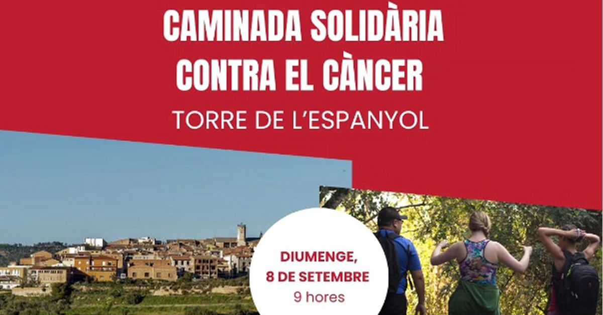 Caminada solid�ria contra el c�ncer