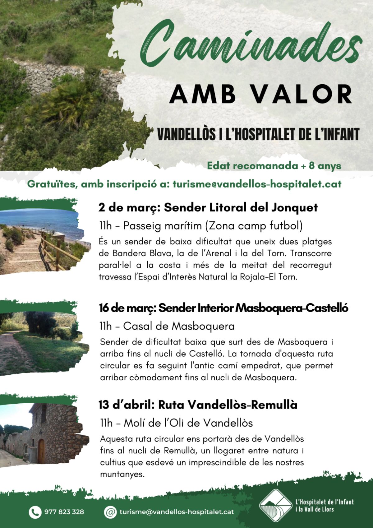 Caminades amb valor: Ruta Vandell�s-Remull�