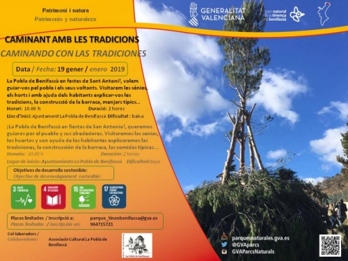 Caminant amb les tradicions Caminant amb les tradicions