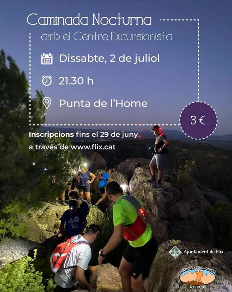 Caminada Nocturna a la Punta de l’Home Caminada Nocturna a la Punta de l’Home