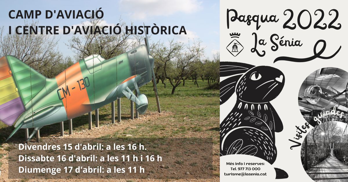 Visites guiades al Camp d�Aviaci� i Centre d�Aviaci� Hist�rica de la S�nia