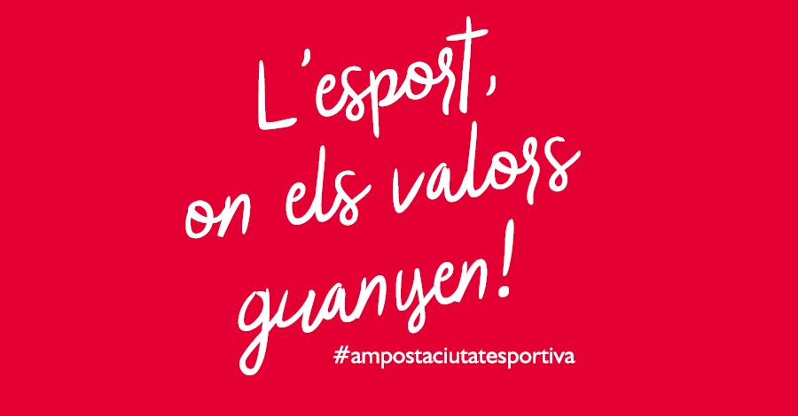 Amposta engega una campanya per fomentar els valors de lesport
