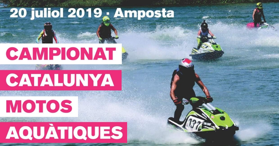 Campeonato de Catalunya de motos acu�ticas 2019