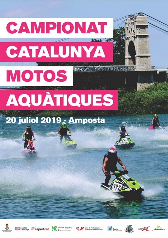 Campionat de Catalunya de motos aqu�tiques 2019