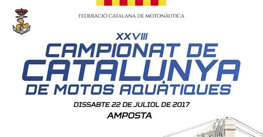 XXVII Campeonato de Catalunya de motos acu�ticas