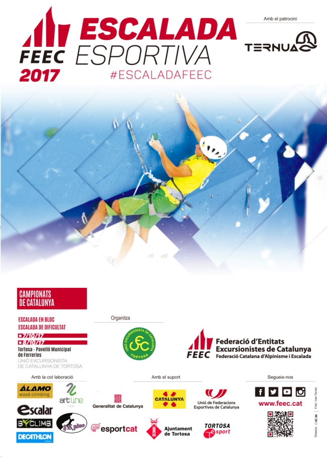 Campionats de Catalunya d�escalada en bloc i de dificultat