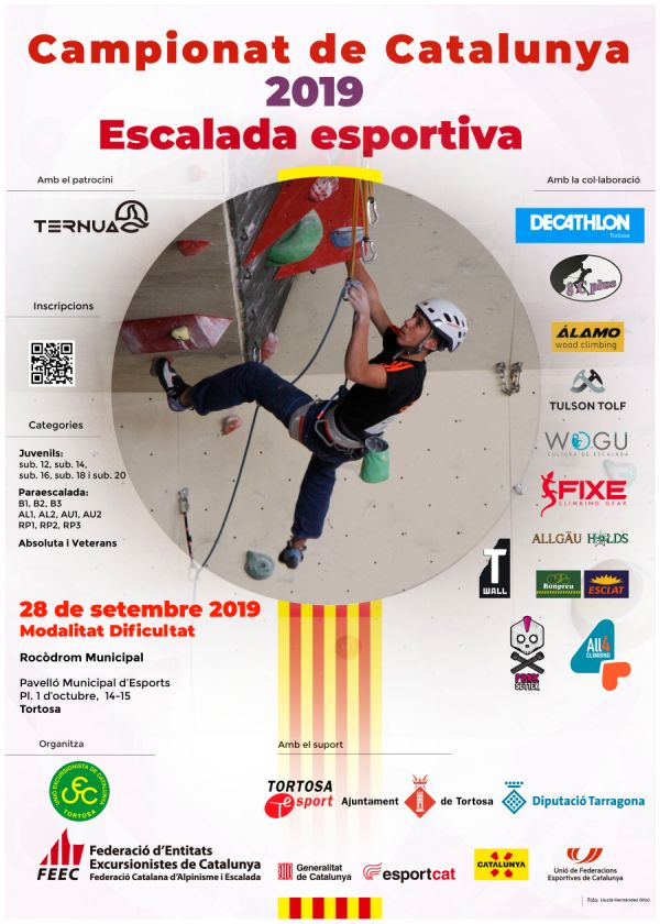 Campionat de Catalunya d’Escalada de Dificultat Campionat de Catalunya d’Escalada de Dificultat