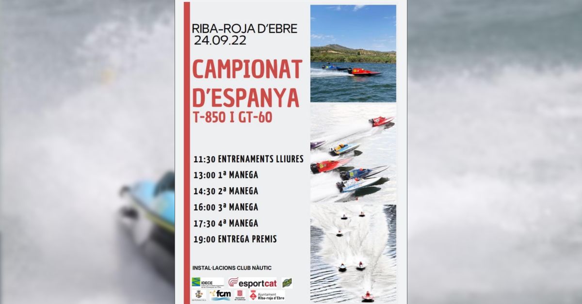 Campionat d�Espanya T-850 i Gt-60 Riba-roja d�Ebre