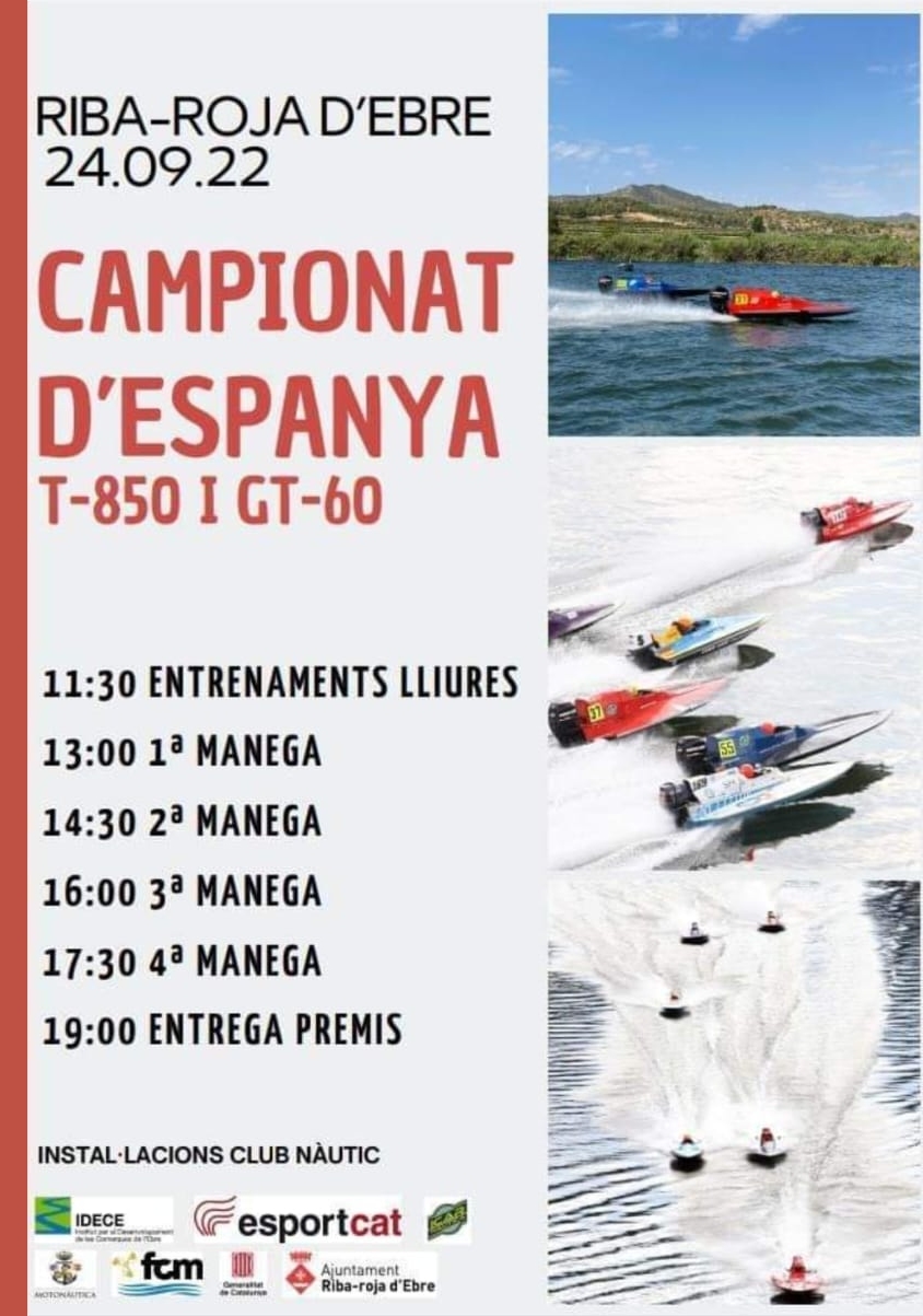 Campionat d�Espanya de T-850 i GT-60
