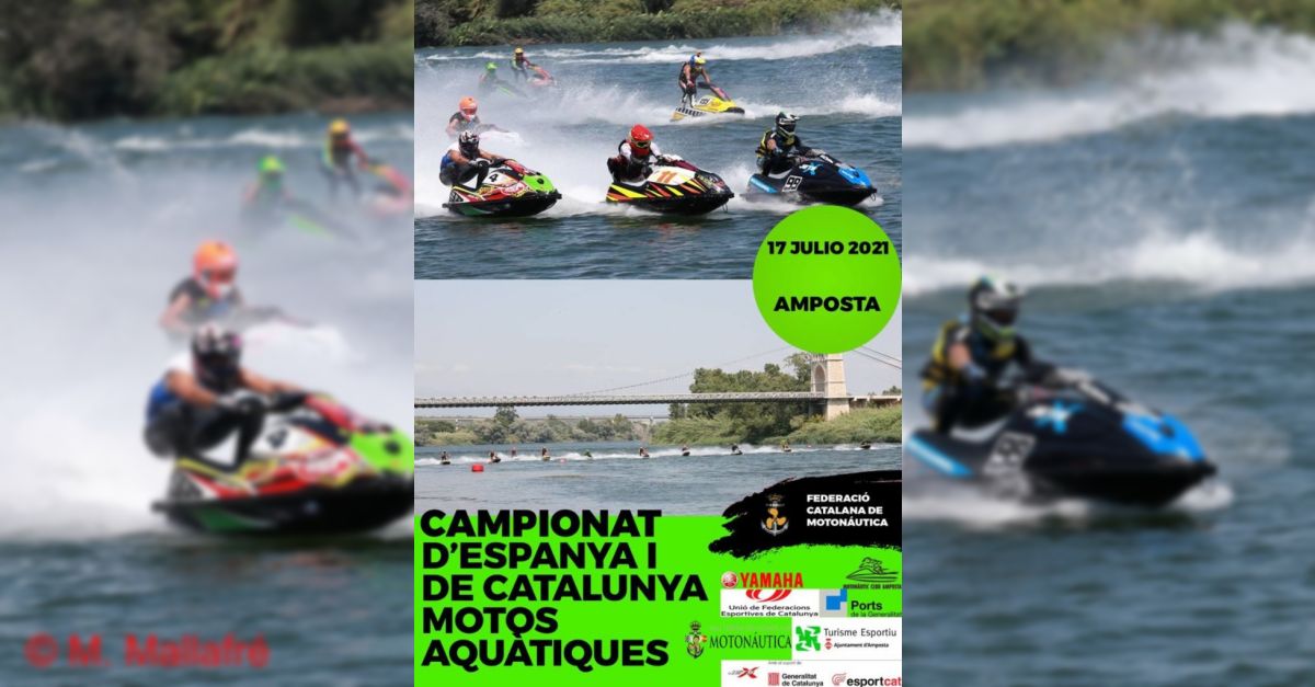 Campeonato de Espa�a y de Catalunya de motos acu�ticas