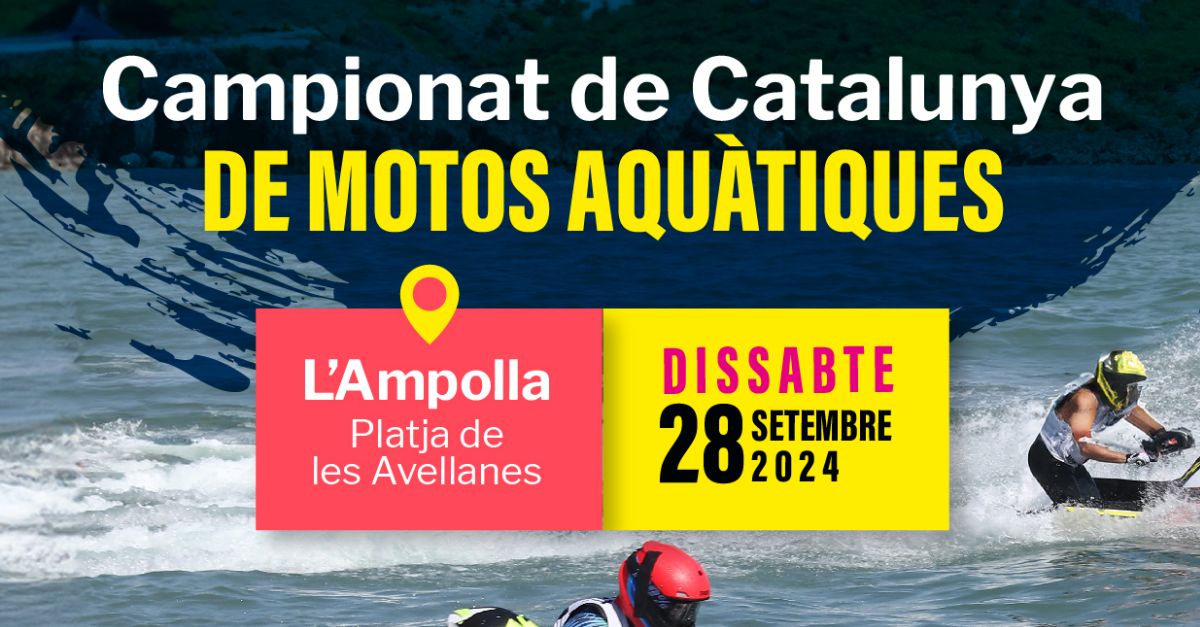 Campionat de Catalunya de motos aqu�tiques