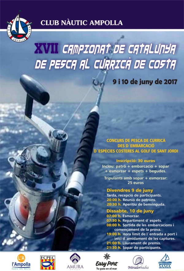 XVII Campionat de Catalunya de Pesca al curric� de costa