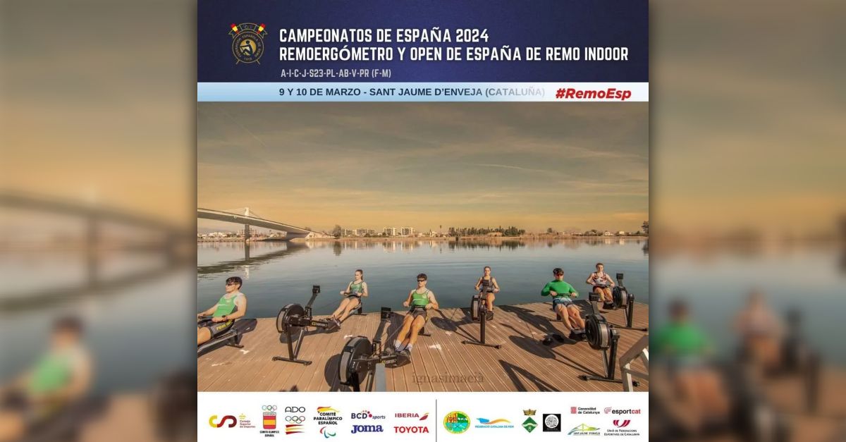 Campeonatos de Espa�a 2024 Remoerg�metro y Open de Espa�a de Remo Indoor