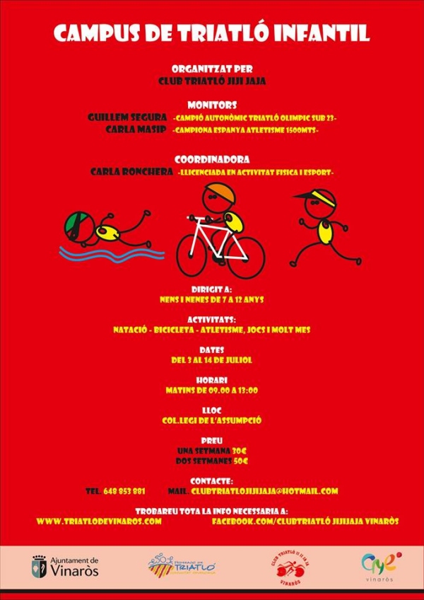 Campus triatl� infantil