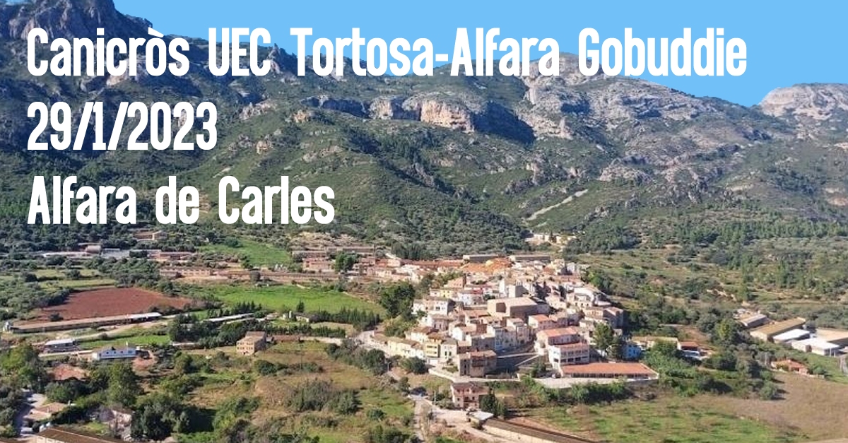 Canicros UEC Tortosa-Alfara Gobuddie
