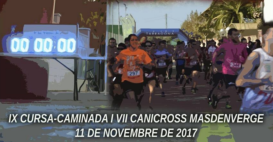 IX Cursa-Caminada i VII Canicross de Masdenverge IX Cursa-Caminada i VII Canicross de Masdenverge