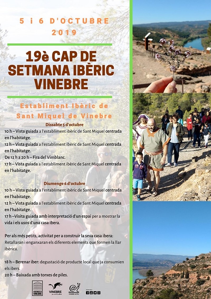 19č Cap de Setmana Ibčric a l’establiment ibčric de Sant Miquel de Vinebre 19č Cap de Setmana Ibčric a l’establiment ibčric de Sant Miquel de Vinebre