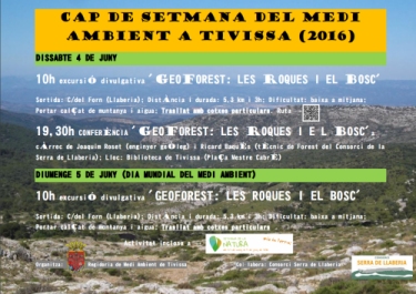 Confer�ncia: �Geoforest. La relaci� entre les roques i el bosc�