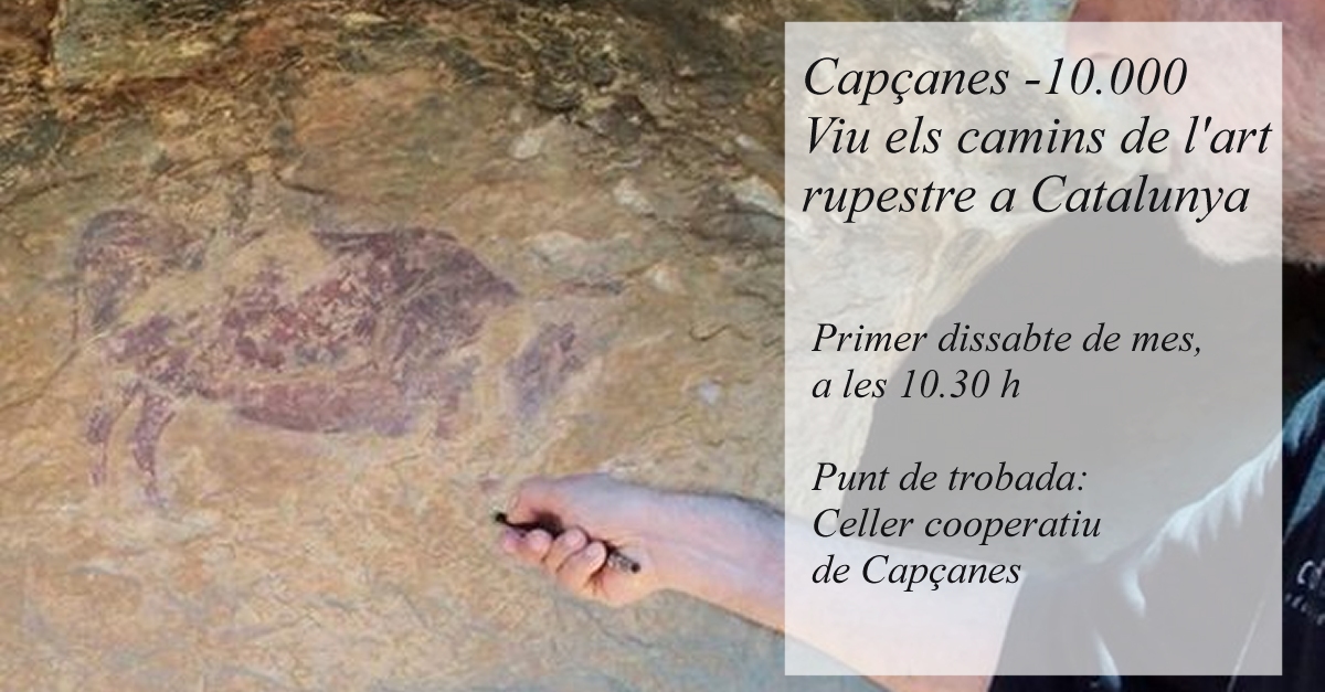 Cap�anes -10.000 - Viu els camins de l�art rupestre a Catalunya
