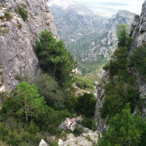 �lbum: ruta �Un Km vertical, dos moles i dos forats�
