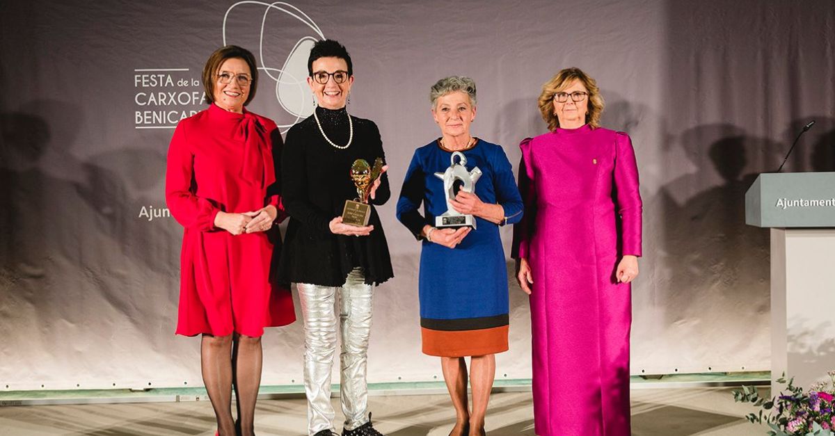 La prestigiosa cuinera Carme Ruscalleda rep el premi Carxofa dOr 2023