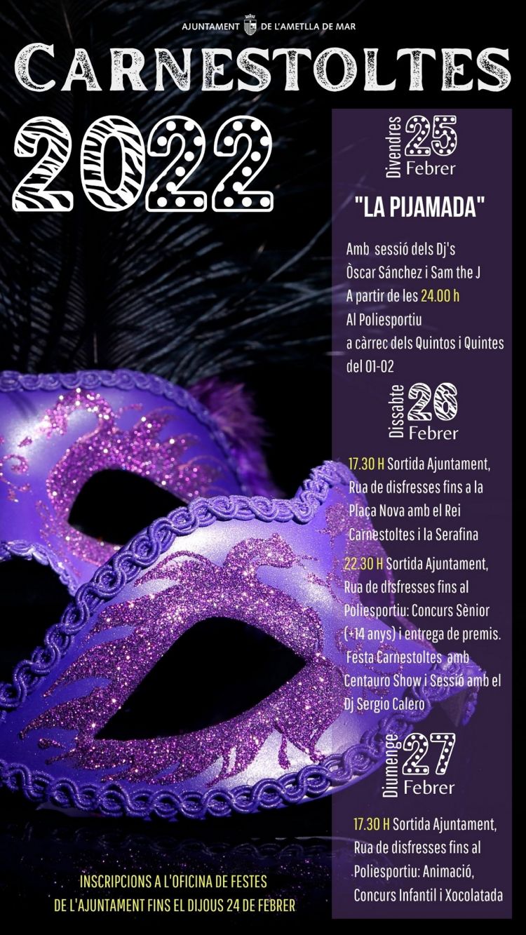 Carnestoltes a l’Ametlla de Mar Carnestoltes a l’Ametlla de Mar