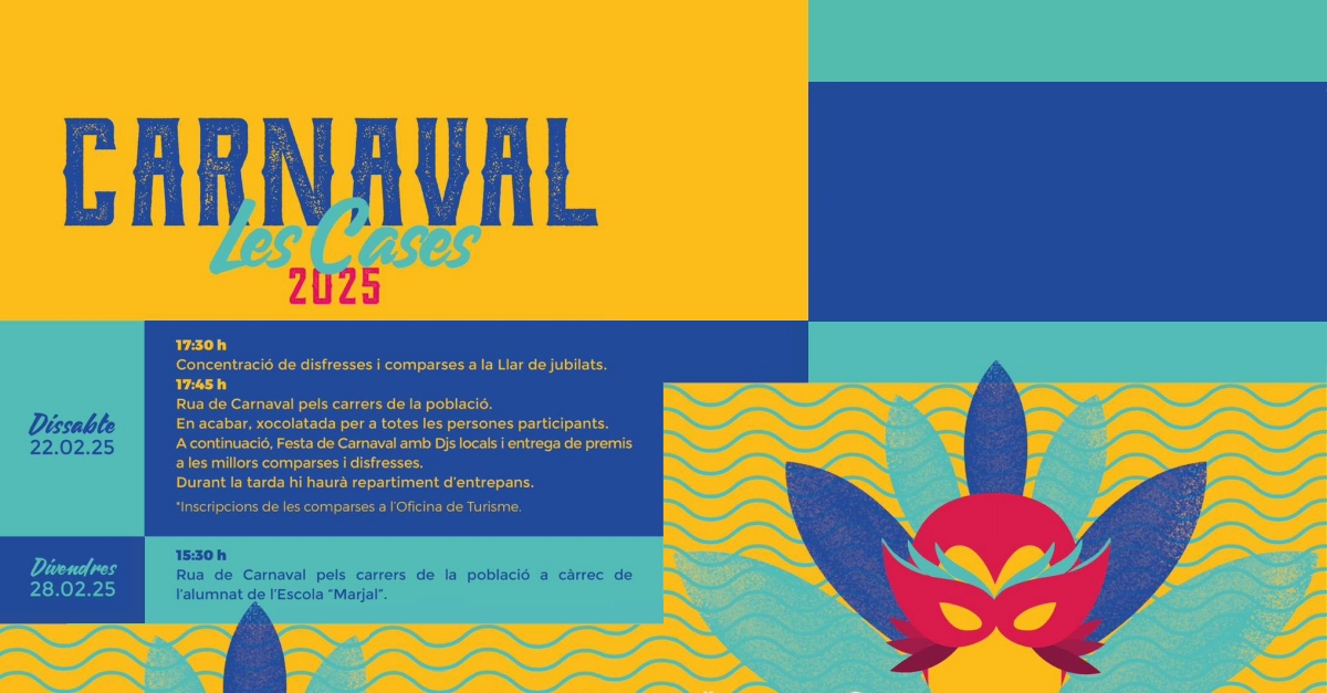 Carnaval Les Cases 2025 Carnaval Les Cases 2025