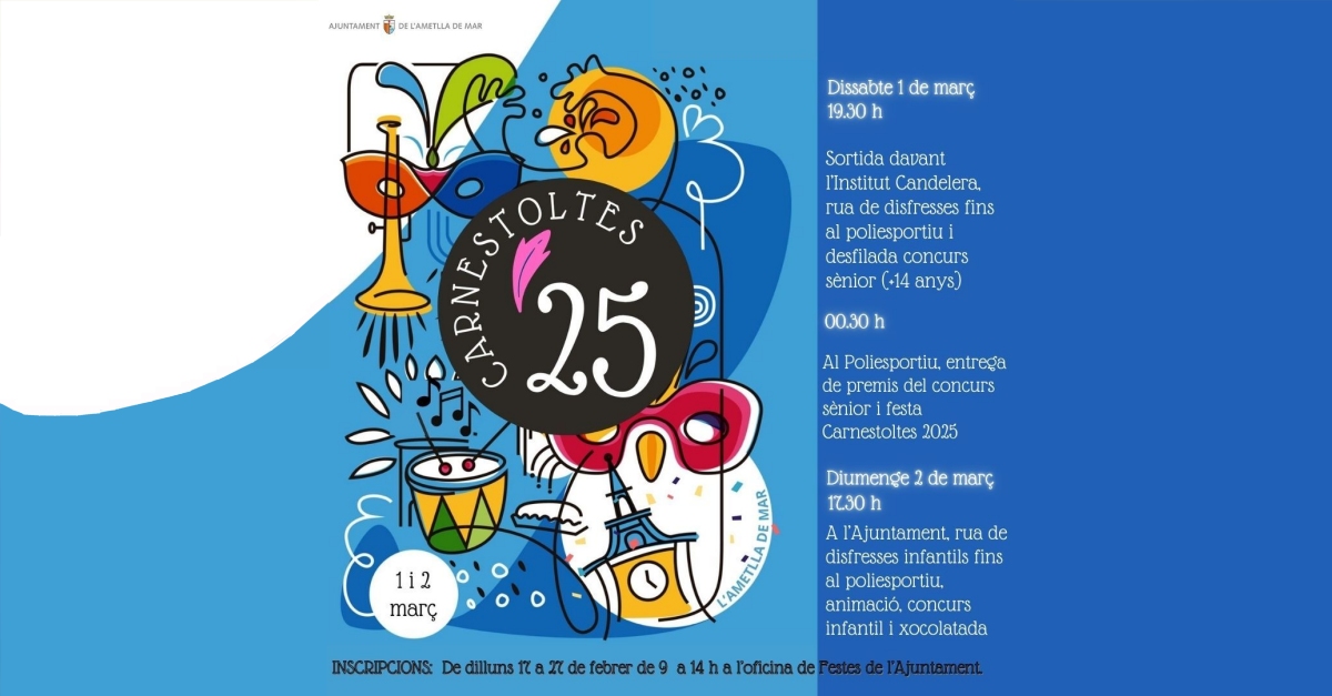 Carnestoltes de l�Ametlla de Mar 2025