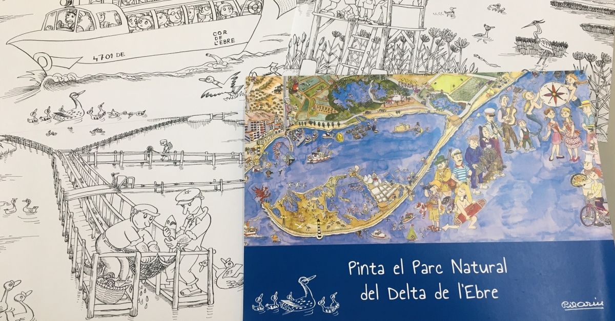 Pinta el Parc Natural del Delta de lEbre