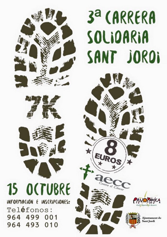 3a Cursa  Solid�ria Sant Jordi