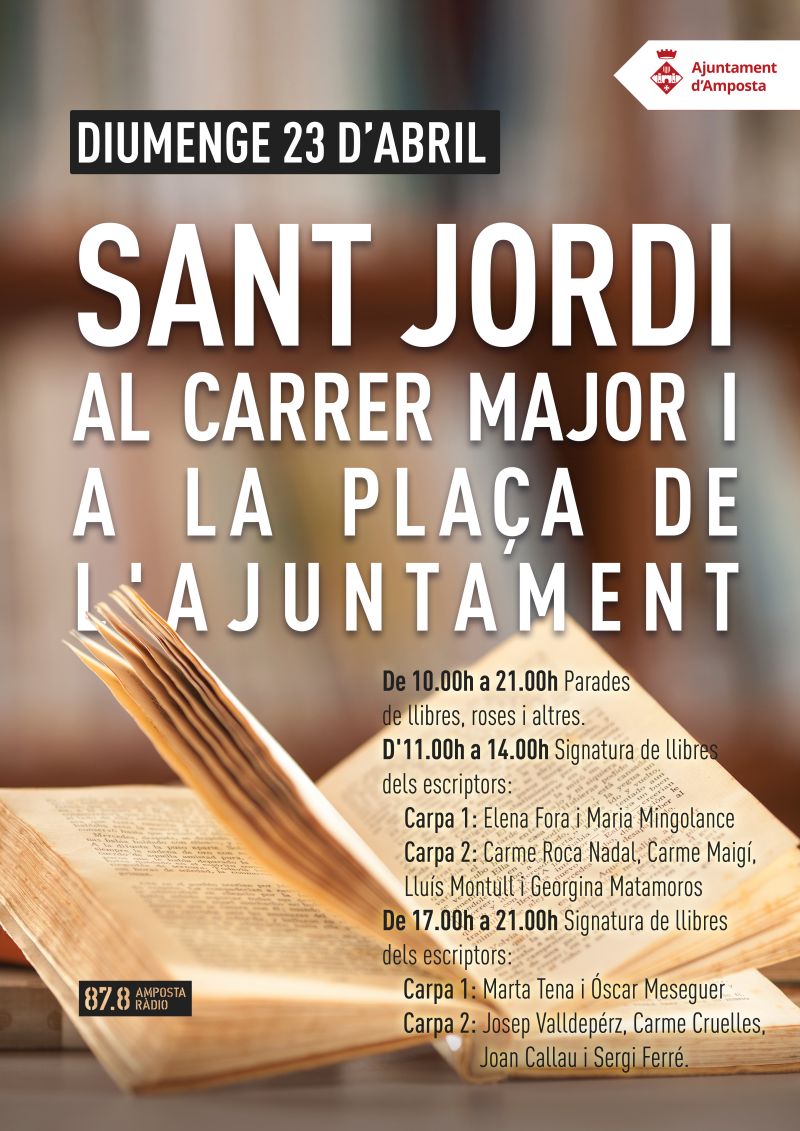 Sant Jordi 2023 Amposta Sant Jordi 2023 Amposta