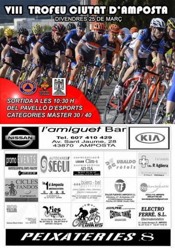 8� Trofeu de ciclisme Ciutat d�Amposta