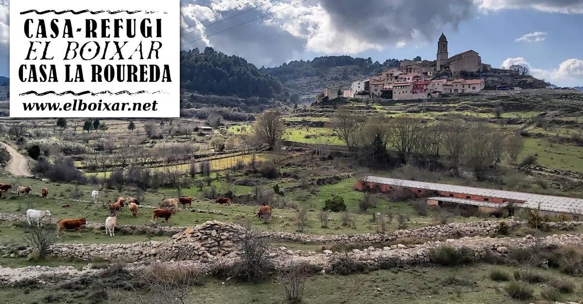 CASA REFUGI EL BOIXAR. CASA LA ROUREDA<br>El Boixar | EbreActiu.cat, revista digital d’oci actiu | Terres de l’Ebre ...