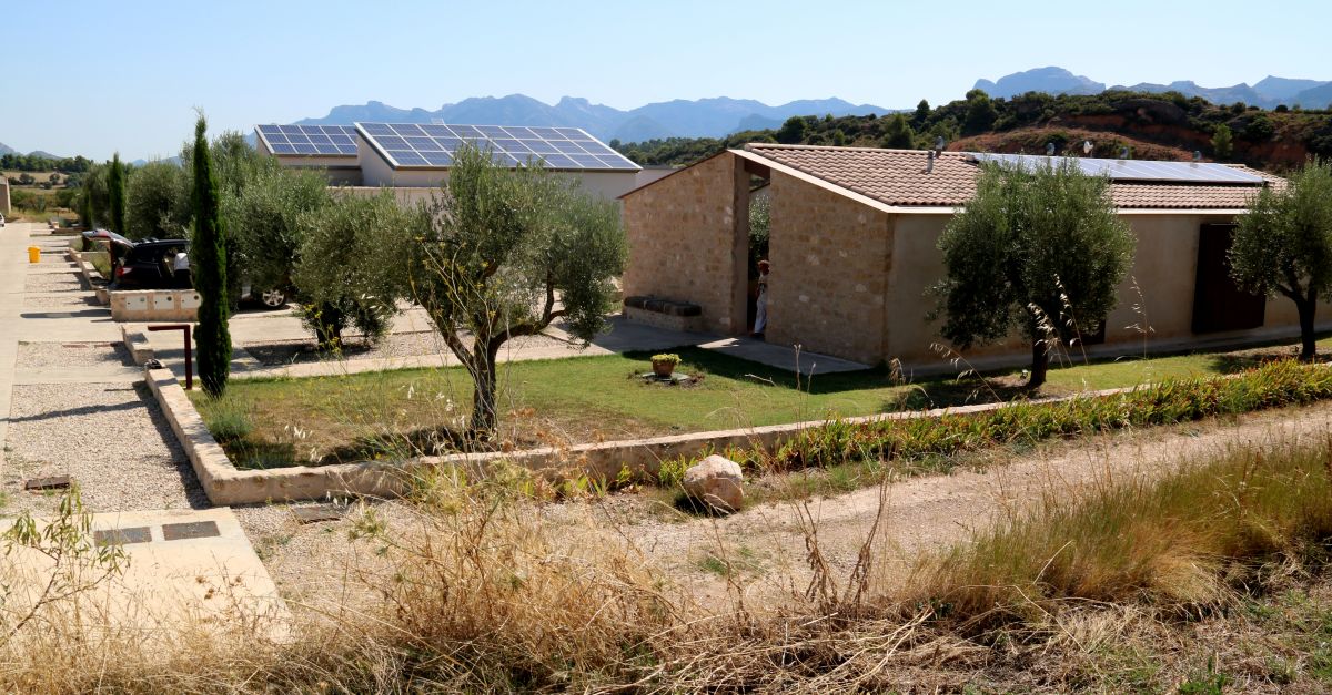 Cases eficients i fetes amb pellofa darrs del Delta, un exemple deconomia circular i social a Arnes