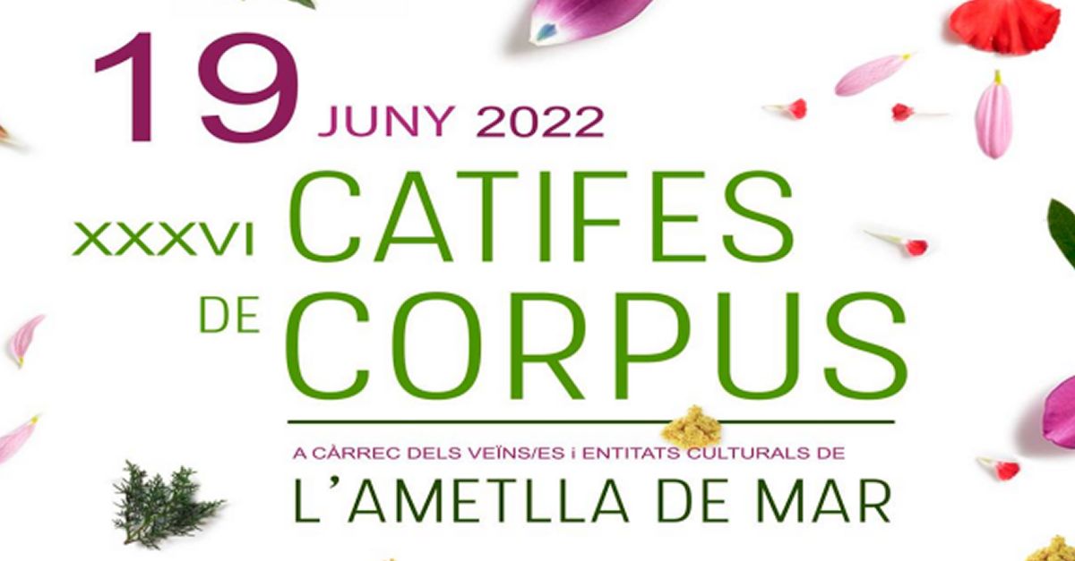 XXXVI Catifes de flors per Corpus a l�Ametlla de Mar