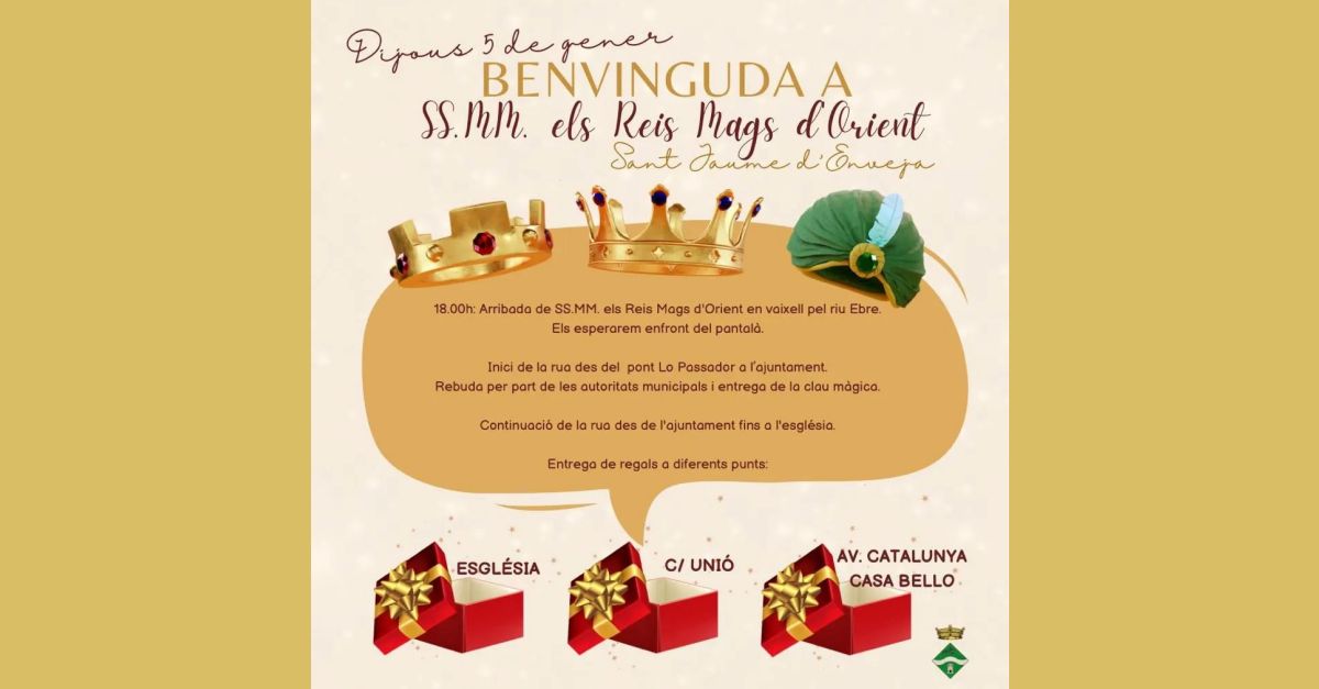 Cavalcada dels Reis d�Orient de Sant Jaume d�Enveja