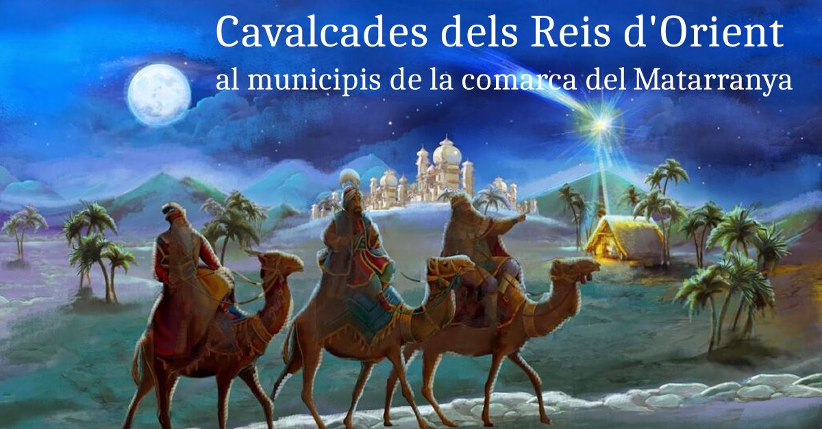 Cabalgata de Reyes en los pueblos de la comarca del Matarra�a