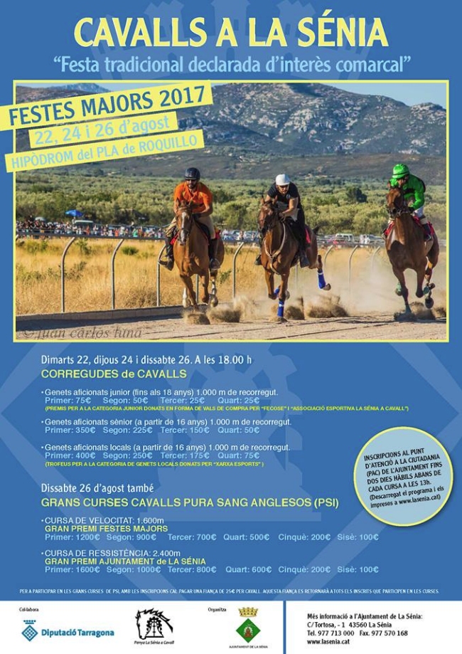 Cavalls a la Sénia Cavalls a la Sénia