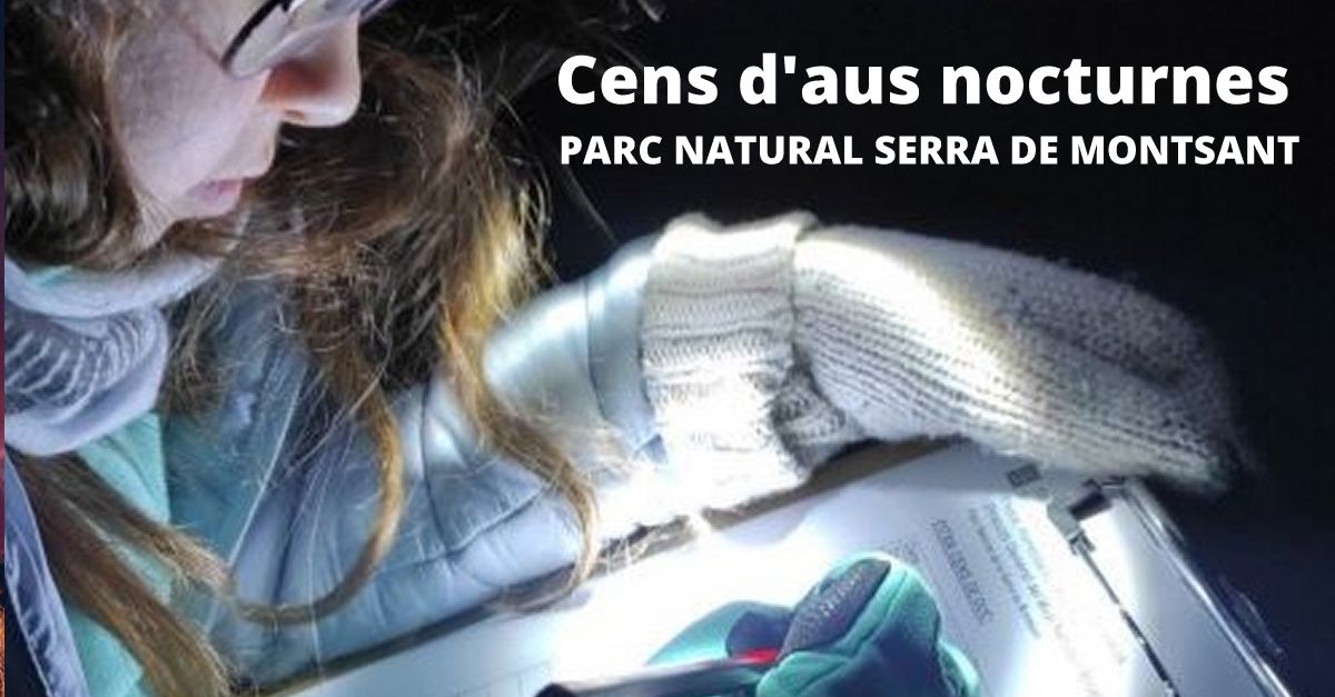 Cens d�aus nocturnes al Parc Natural de la Serra de Montsant