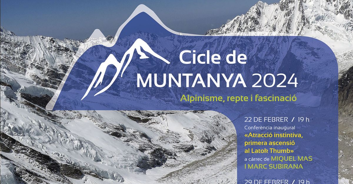 El Cicle de Muntanya de la Diputaci de Tarragona tamb es projectar a Amposta | EbreActiu.cat, revista digital d’oci actiu | Terres de l’Ebre ...