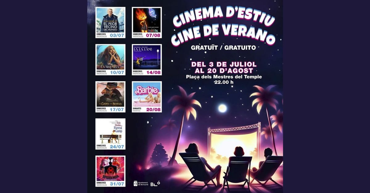 Cinema d�estiu a Benicarl�
