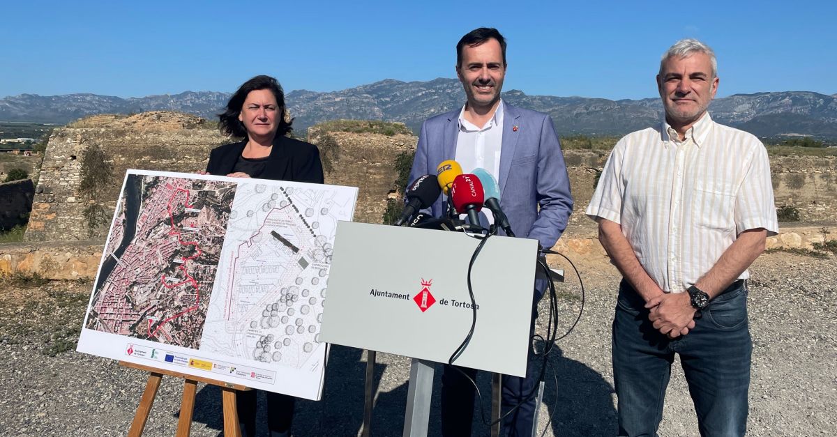 Tortosa potenciar tursticament les muralles amb un circuit cicloturstic que enllaar Orleans amb la Torreta