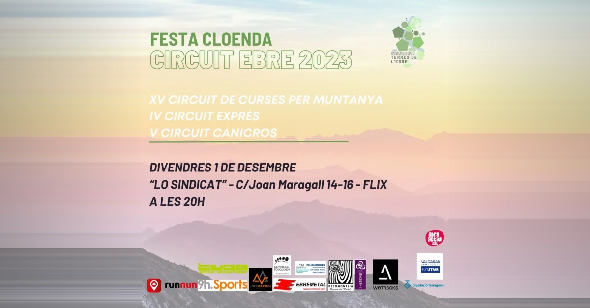 Festa de cloenda del Circuit Ebre 2023 Festa de cloenda del Circuit Ebre 2023