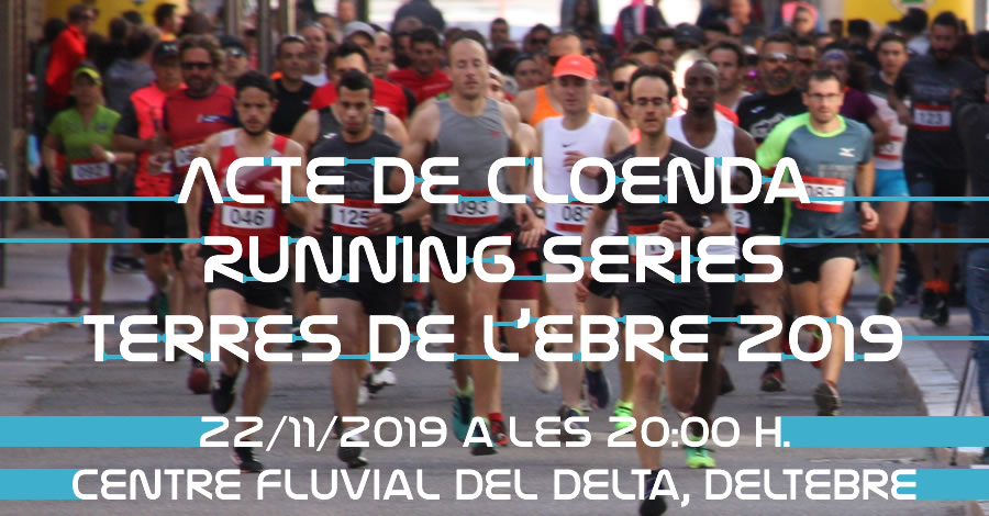 Acte de cloenda Running Series Terres de l�Ebre 2019