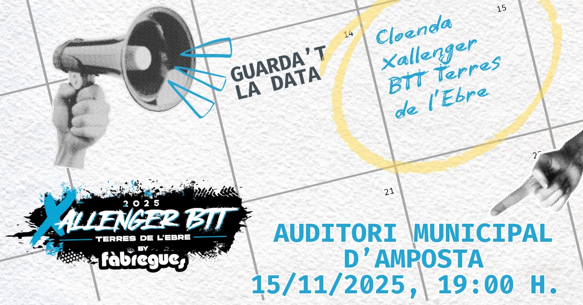 Cloenda Xallenger BTT Terres de lEbre 2025