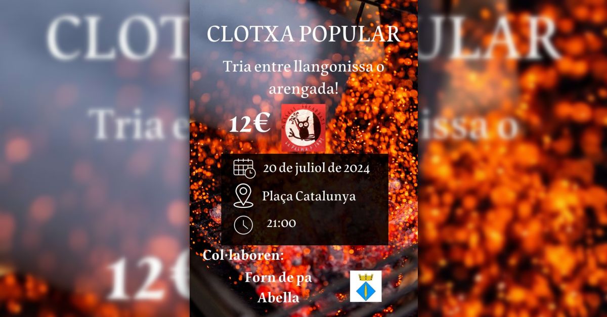 Clotxa popular a la Palma d’Ebre Clotxa popular a la Palma d’Ebre