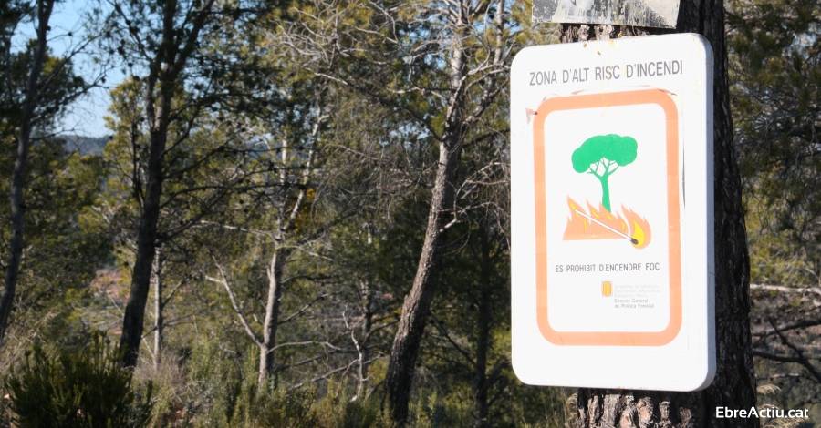 Comena la prohibici de fer foc al bosc