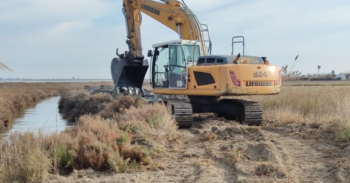 Comencen les obres per reforar la protecci de les basses del delta de lEbre