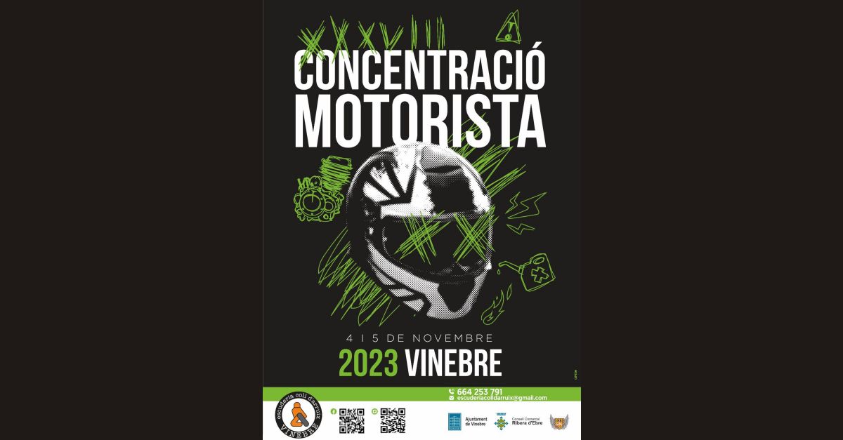 Concentració motorista a Vinebre Concentració motorista a Vinebre