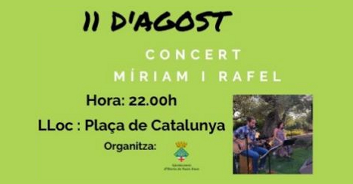 Concierto M�riam y Rafel